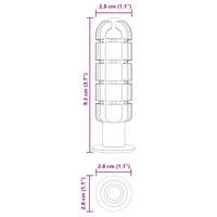 Maniglie per il tavolo da football 10 pcs Nero 858899