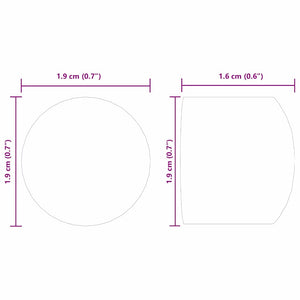 Tappi Finali per Tavolo da Calcio 10 pcs Nero 858900
