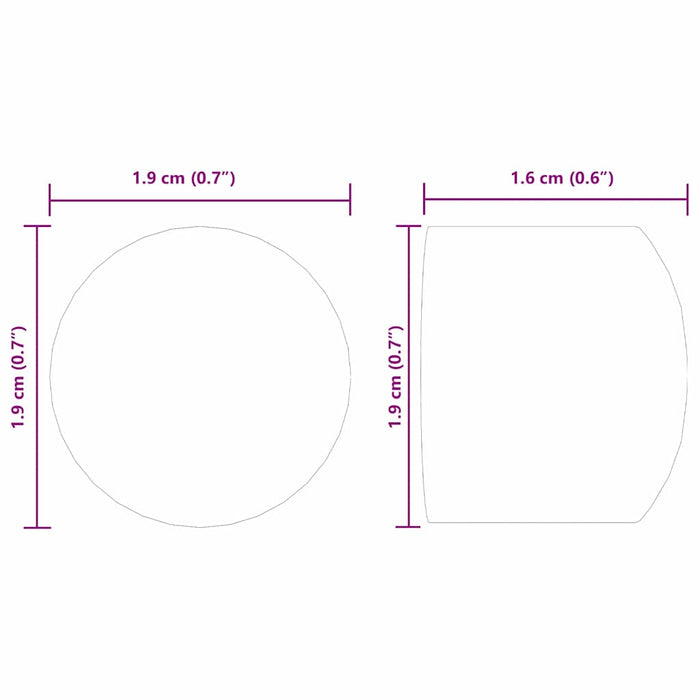 Tappi Finali per Tavolo da Calcio 10 pcs Nero 858900