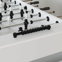 Conti del tavolo da calcio 2 pcs Nero 30 x 2,2 x 2,9 cm 858906