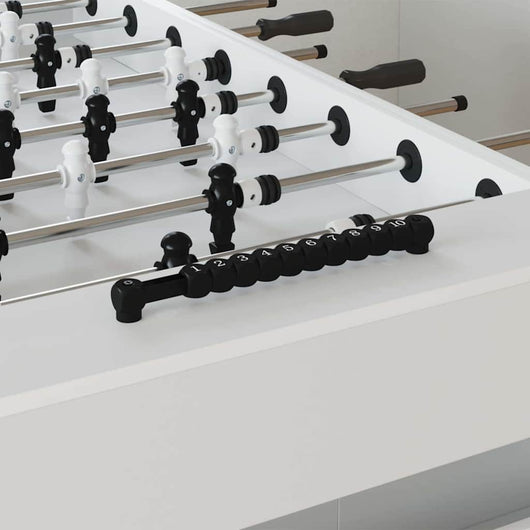 Conti del tavolo da calcio 2 pcs Nero 30 x 2,2 x 2,9 cm 858906