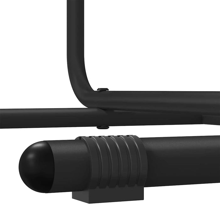 Stendibiancheria Nero 62 x 48 x 158 cm Acciaio 868443