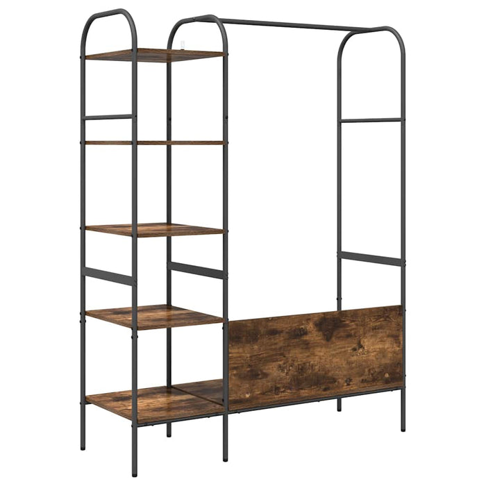 vidaXL Stendibiancheria Marrone 120 x 44 x 160 cm Legno multistrato