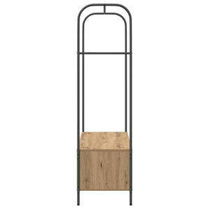 Appendiabiti  con Mensole in Rovere 100x44x160 cm 868456