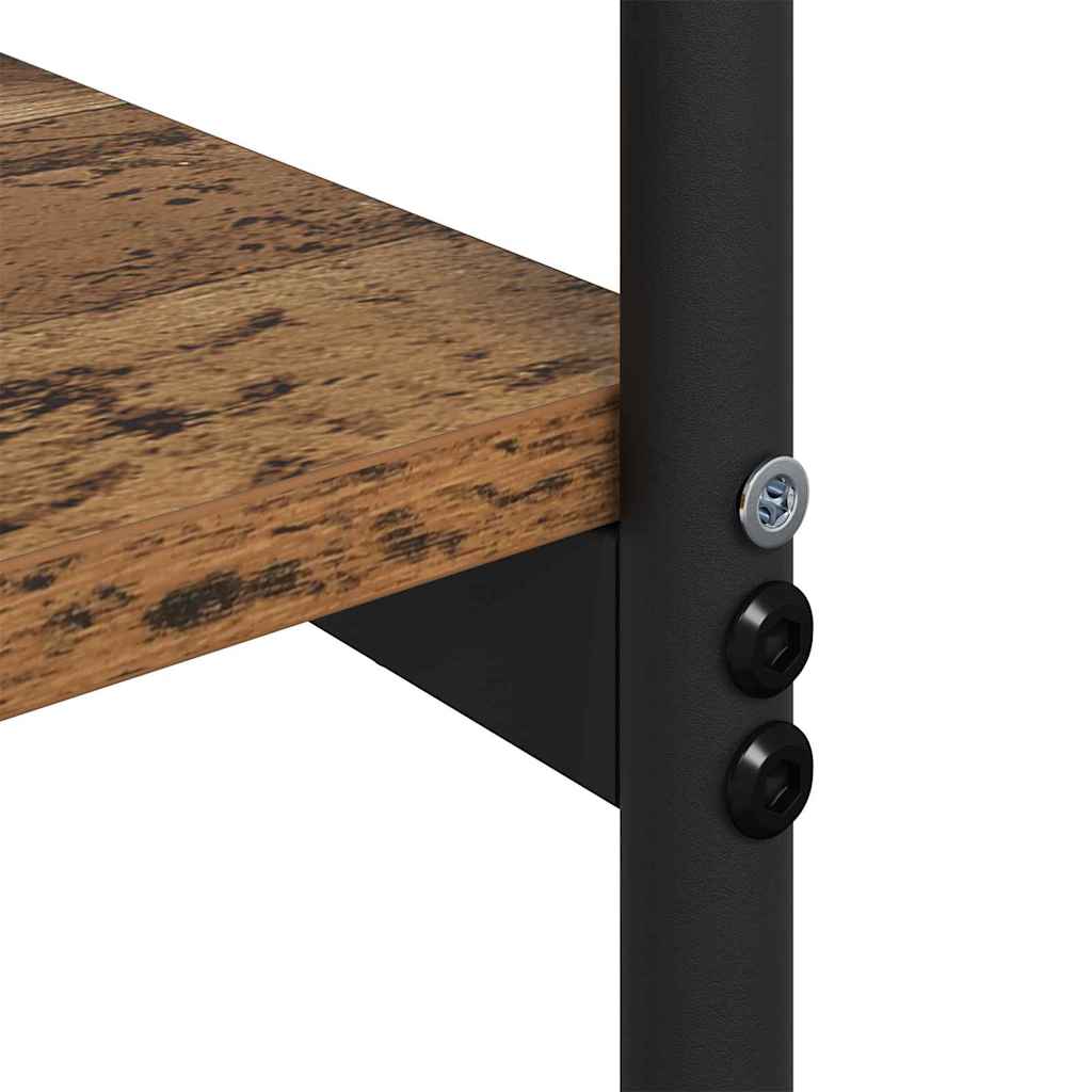 vidaXL Tavolo consolle Legno vecchio 101 x 35 x 80.5 cm