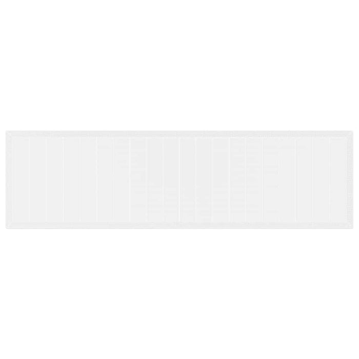 Tavolo da Giardino Bianco 350 x 100 x 73 cm polyrattan 3378526