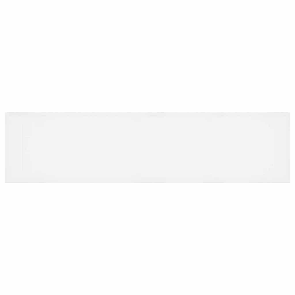 Tavolo da Giardino Bianco 400 x 100 x 73 cm polyrattan 3378530