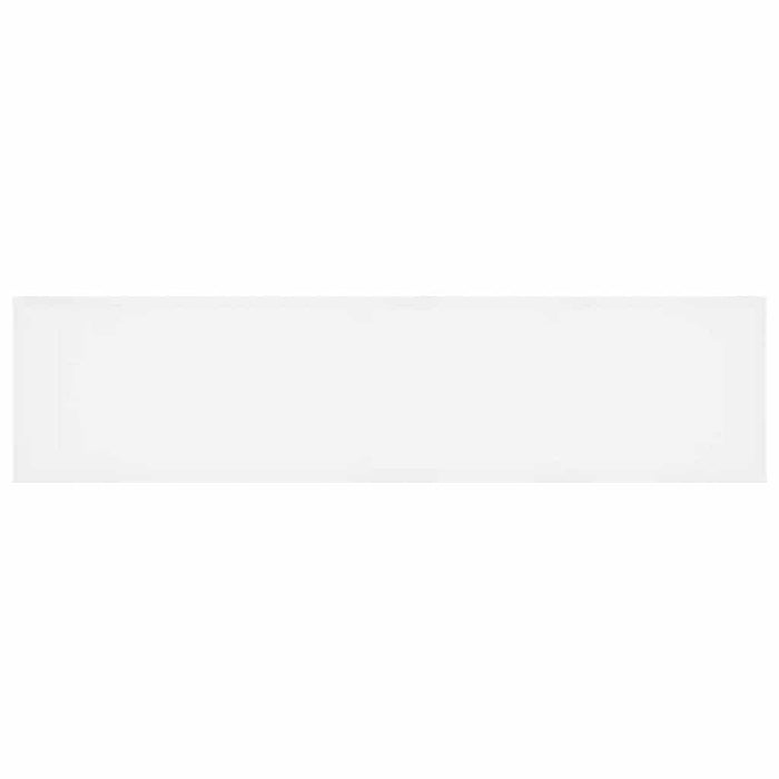 Tavolo da Giardino Bianco 400 x 100 x 73 cm polyrattan 3378530