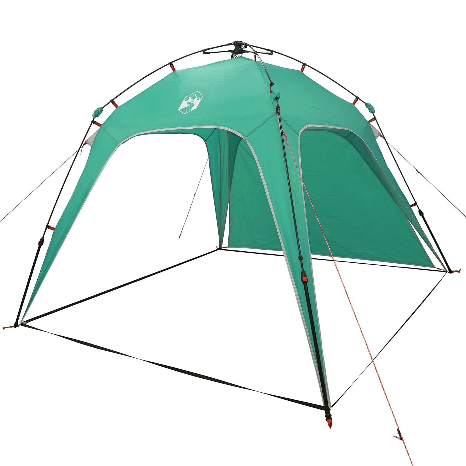 Tenda Istantanea Verde Mare 260 x 260 x 185 cm Acciaio 42008403
