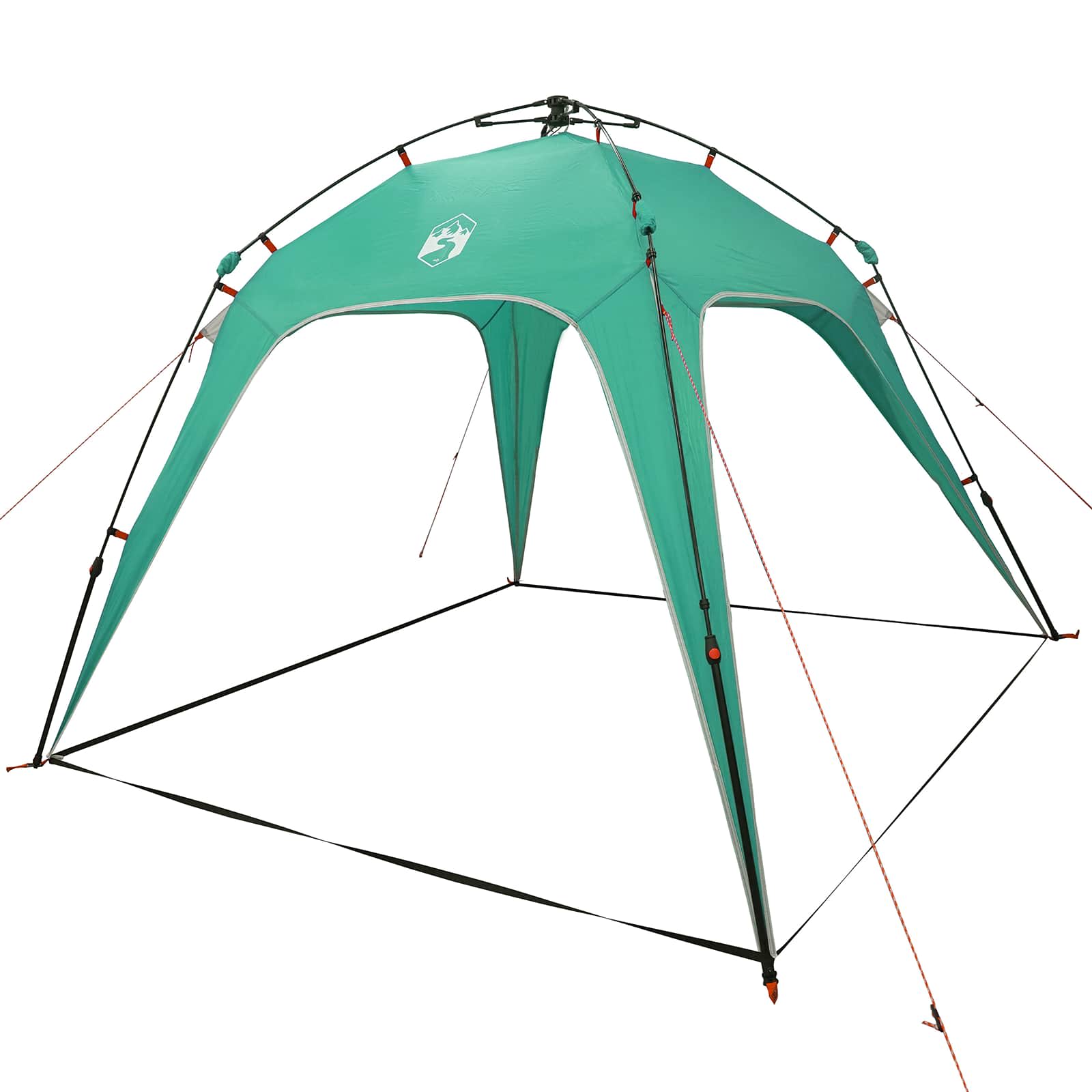Tenda Istantanea Verde Mare 260 x 260 x 185 cm Acciaio 42008403