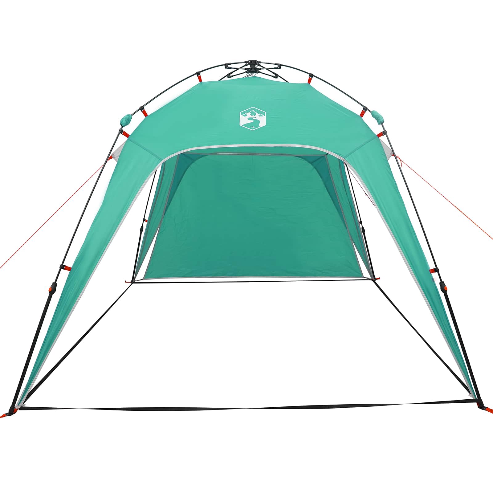 Tenda Istantanea Verde Mare 260 x 260 x 185 cm Acciaio 42008403