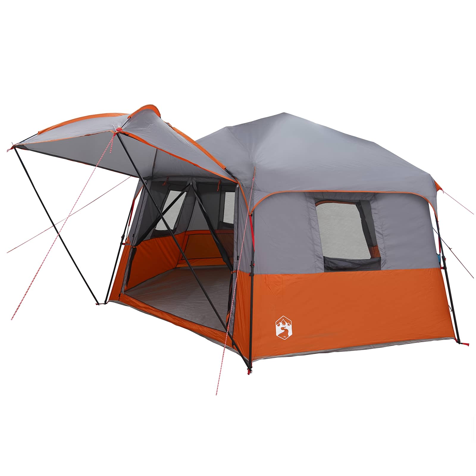 Tenda Istantanea ALTA Grigio e arancione 458 x 400 x 230 cm 42008407