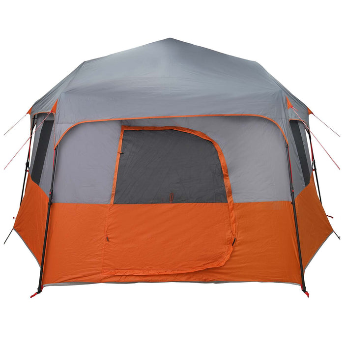 Tenda Istantanea ALTA Grigio e arancione 458 x 400 x 230 cm 42008407