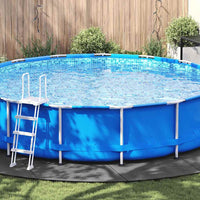 Telo per Fondo Piscina Grigio chiaro Ø 610 cm 42009100