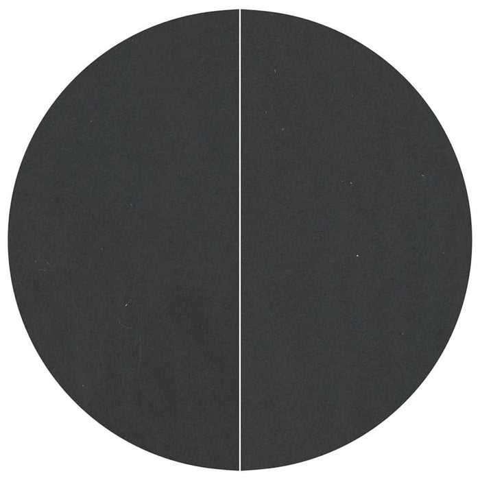 Telo per Fondo Piscina Nero Ø 244 cm Geotessile in Poliestere 42009103