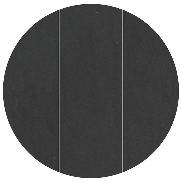 Telo per Fondo Piscina Nero Ø 366 cm Geotessile in Poliestere 42009105