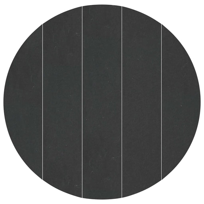 Telo per Fondo Piscina Nero Ø 610 cm Geotessile in Poliestere 42009111