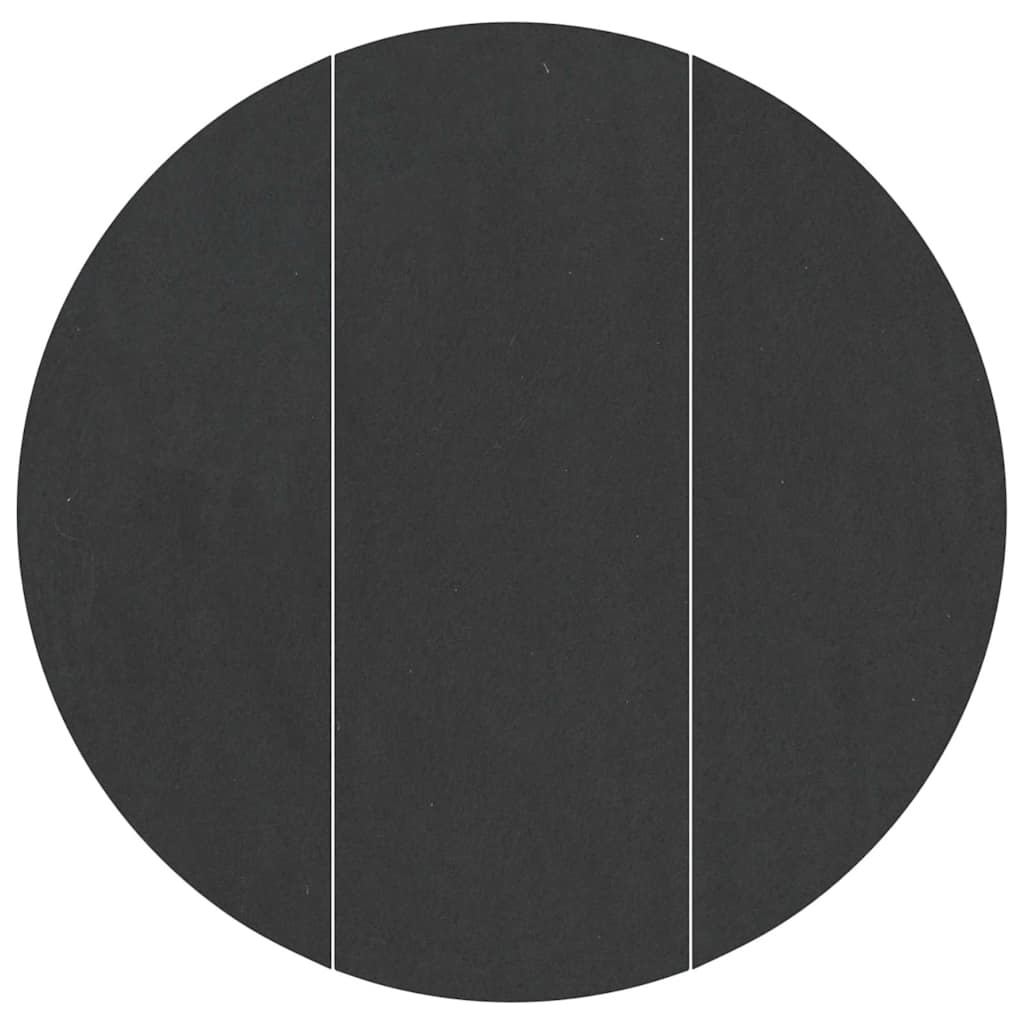 Telo per Fondo Piscina Nero Ø 306 cm Geotessile in Poliestere 42009113