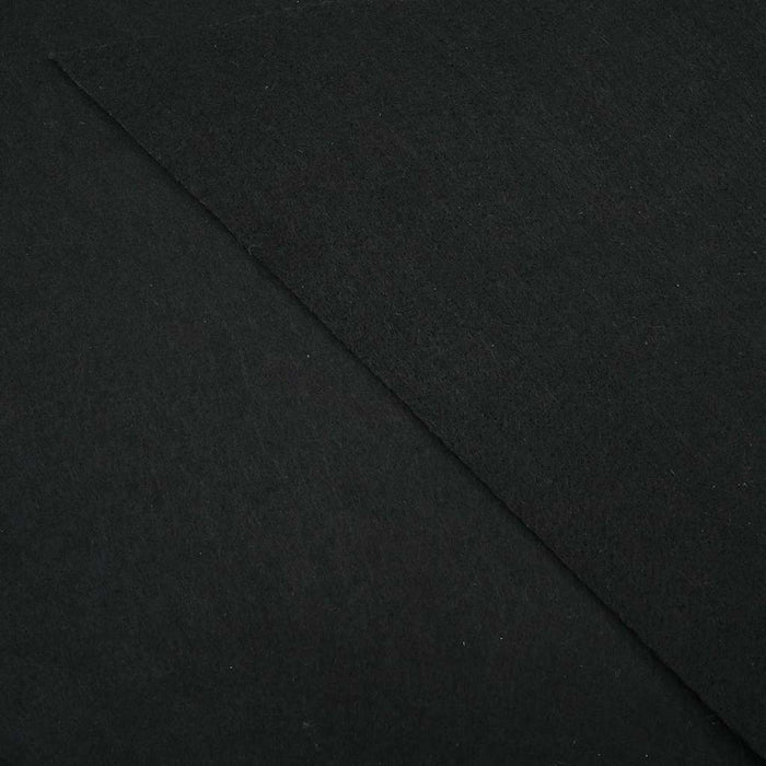 Telo per Fondo Piscina Nero Ø 550 cm Geotessile in Poliestere 42009119