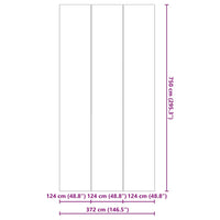 Telo per Fondo Piscina Nero 750 x 372 cm 42009126