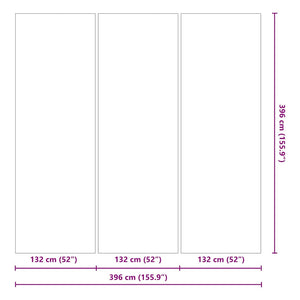 Telo per Fondo Piscina Nero 396 x 396 cm 42009130