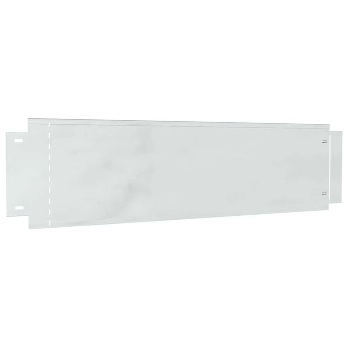 Bordature per Giardino 5 pz 25x100 cm Flessibili in Acciaio Zincato 42008614