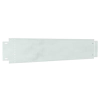 Bordura per Prato 10 pcs Grigio 20 x 100 cm Acciaio 42008616