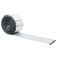 Bordura per Prato Grigio 15 x 0.03 x 1000 cm Acciaio zincato 42008621