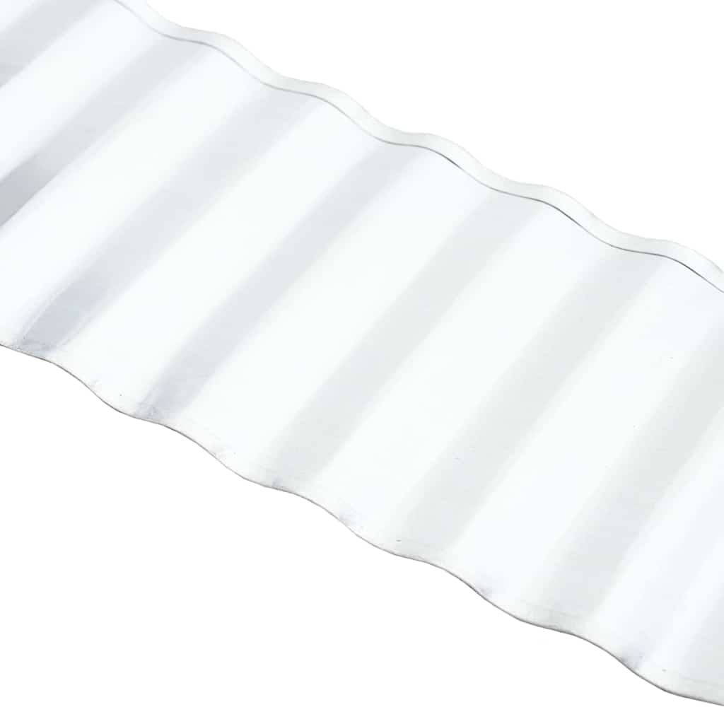 Bordura per Prato Grigio 15 x 0.03 x 1000 cm Acciaio zincato 42008622