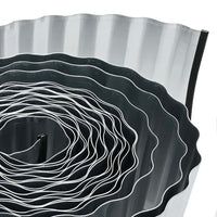 Bordura per Prato Grigio 15 x 0.03 x 1000 cm Acciaio zincato 42008622