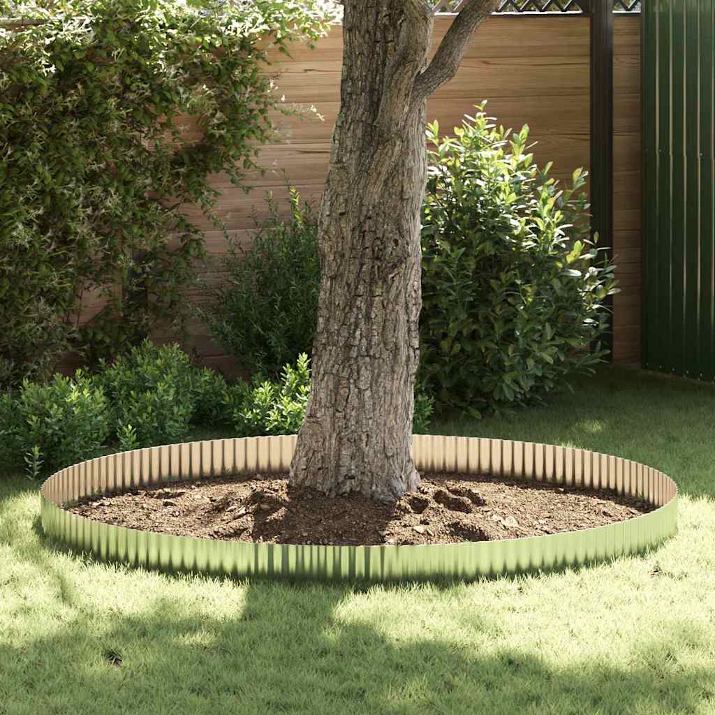 Bordura per Prato Grigio 15 x 0.03 x 1000 cm Acciaio zincato 42008622