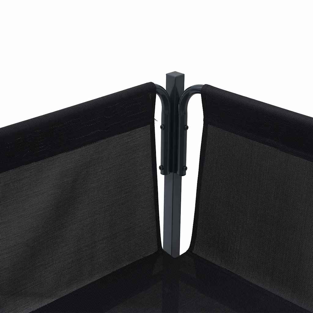 vidaXL Set Divano da Giardino 10 pcs Antracite Acciaio