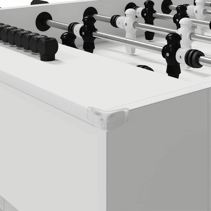 Tavolo da Calcio 2 pcs Bianco 146,5 x 74 x 85 cm 3378199