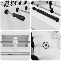 Tavolo da Calcio 2 pcs Bianco 146,5 x 74 x 85 cm 3378199