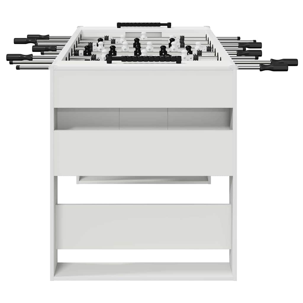 Tavolo da Calcio 2 pcs Bianco 146,5 x 74 x 85 cm 3378199