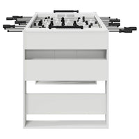 Tavolo da Calcio 2 pcs Bianco 146,5 x 74 x 85 cm 3378199