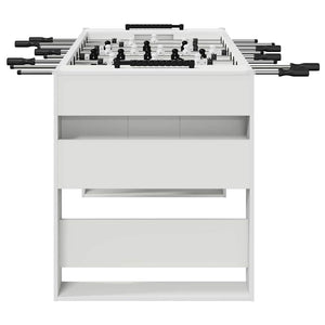 Tavolo da Calcio 2 pcs Bianco 146,5 x 74 x 85 cm 3378199