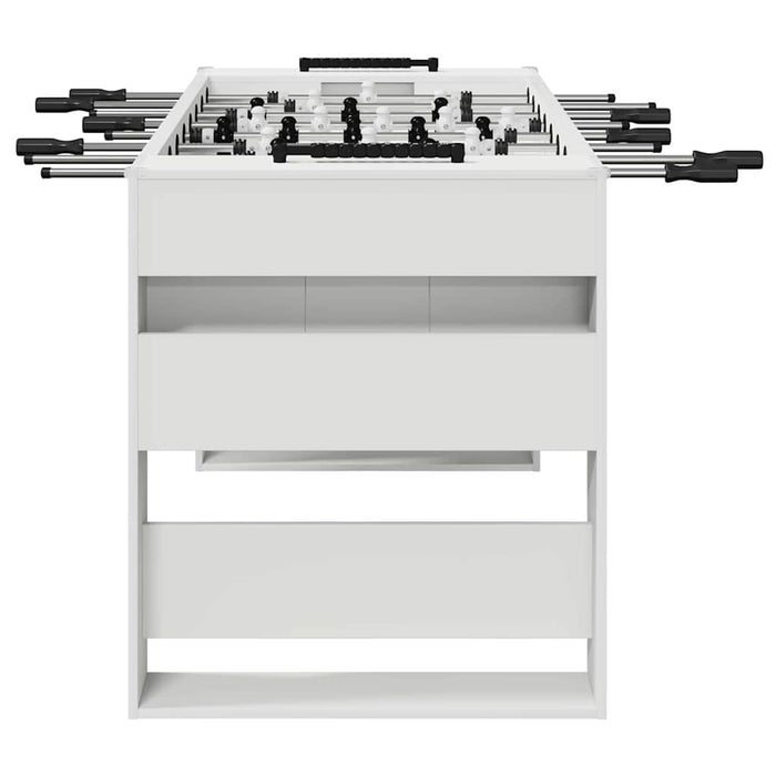 Tavolo da Calcio 2 pcs Bianco 146,5 x 74 x 85 cm 3378199