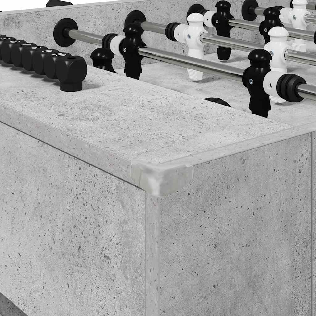 Tavolo da Calcio 2 pcs Grigio cemento 146,5 x 74 x 85 cm 3378202