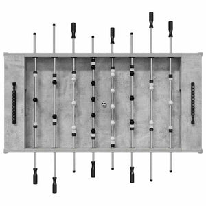 Tavolo da Calcio 2 pcs Grigio cemento 146,5 x 74 x 85 cm 3378202