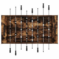 Tavolo da Calcio 2 pcs Rovere fumé 146,5 x 74 x 85 cm 3378203