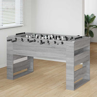 Tavolo da Calcio 2 pcs Grigio Sonoma 146,5 x 74 x 85 cm 3378204