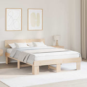 vidaXL Struttura del letto Marrone 160 x 200 cm Legno di pino massello