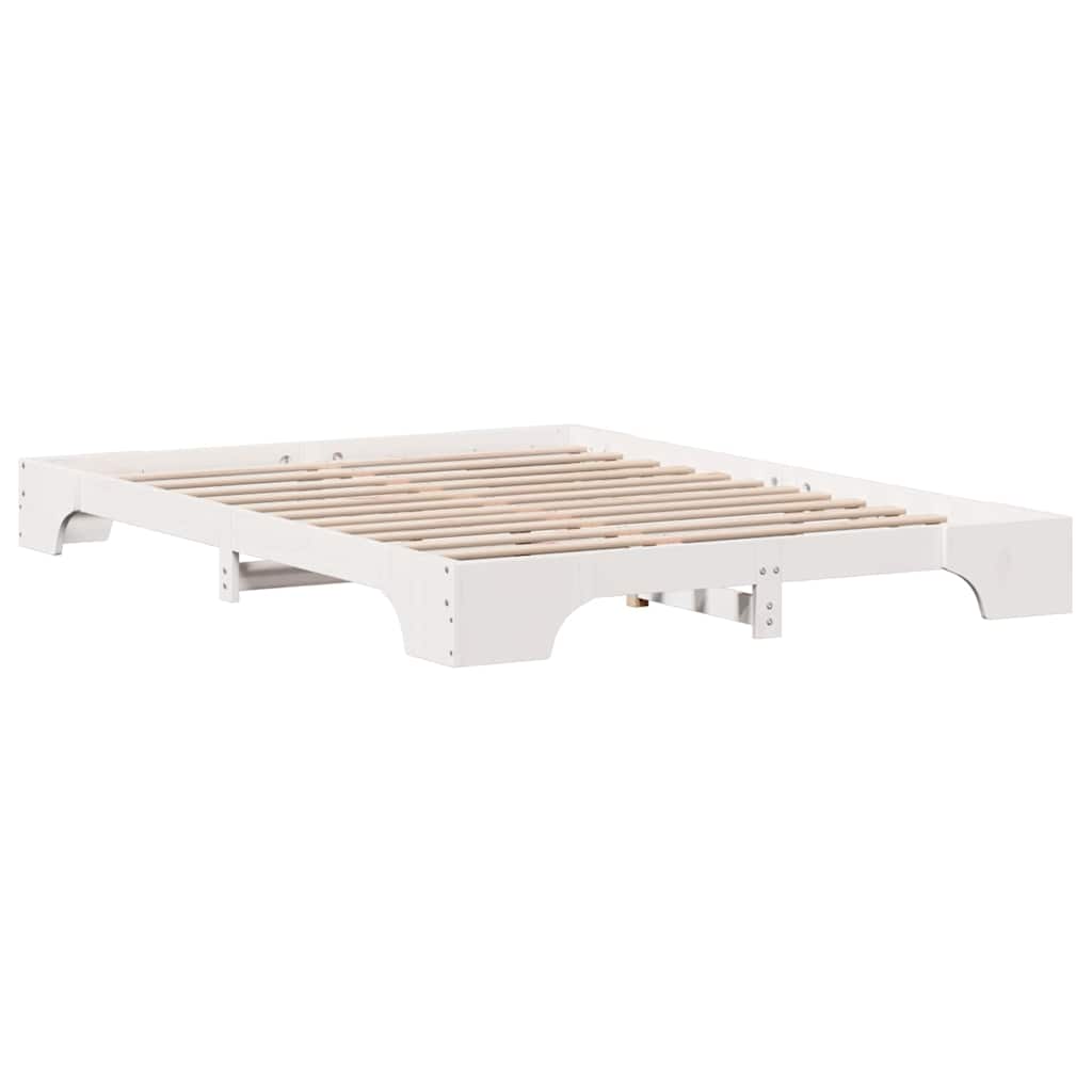 vidaXL Struttura del letto Bianco 207 x 167 x 17 cm