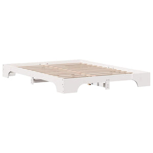 vidaXL Struttura del letto Bianco 207 x 167 x 17 cm