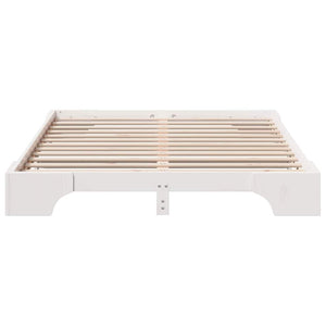 vidaXL Struttura del letto Bianco 207 x 167 x 17 cm