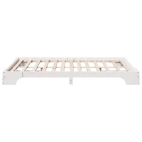 vidaXL Struttura del letto Bianco 207 x 167 x 17 cm