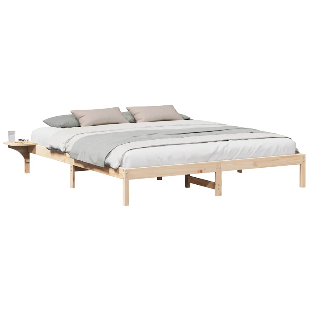 vidaXL Struttura del letto Marrone Marrone