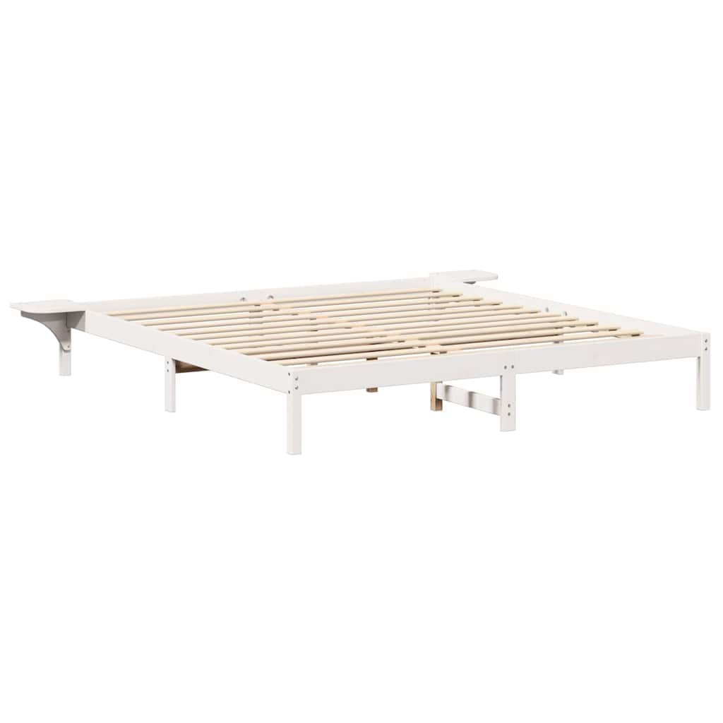 vidaXL Struttura del letto Bianco Bianco
