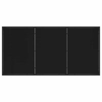 Set da Pranzo da Giardino in 5 Pezzi con Cuscini  - Rattan Sintetico Grigio. 3380354